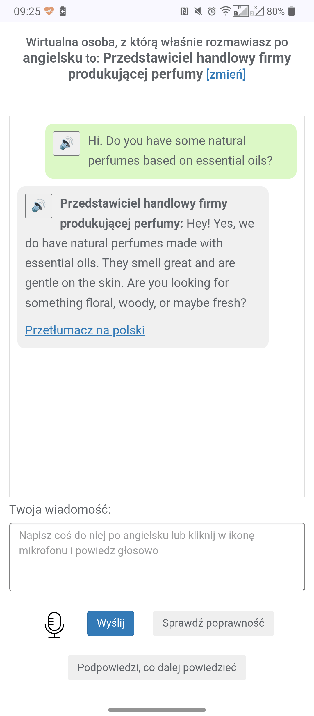 Wymarzony Rozmówca – początek rozmowy po angielsku